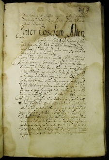 Inter eosdem altera, 15 III 1610 r.