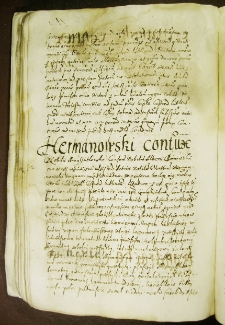 Hermanowski contumax, 11 X 1610 r.