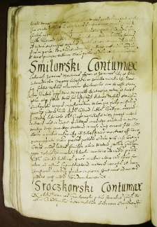 Sroczkowski contumax, 11 X 1610 r.