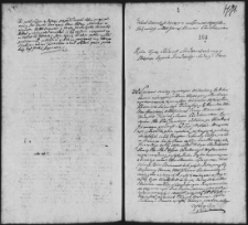 Dekret w sprawie Ciechanowieckiej z Parczewskimi, 27 VIII 1762 r.