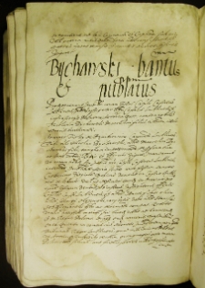 Bychawski bannitus et publicatus