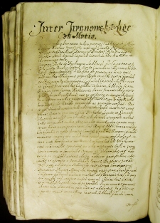 Inter Iwanowski et Ligęza motio, 24 IX 1612 r.