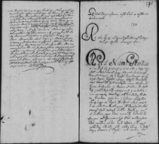 Dekret w sprawie Wyszomirskich z Downarowiczami, 20 VII 1762 r.