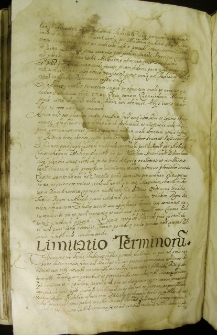 Limitatio terminorum (Przesunięcie terminów sądowych), 5 XI 1612 r.