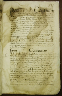 Idem lecta contumax, 17 XII 1612 r.