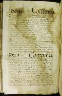 Idem lecta contumax, 17 XII 1612