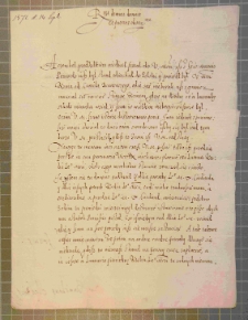 [List Stanisława Kłodzińskiego do podkanclerzego Franciszka Krasińskiego], Neapol, 14 IX 1571