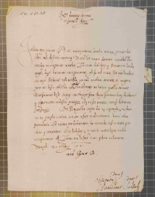 [List Stanisława Kłodzińskiego do podkanclerzego Franciszka Krasińskiego], Neapol, 23 X 1571