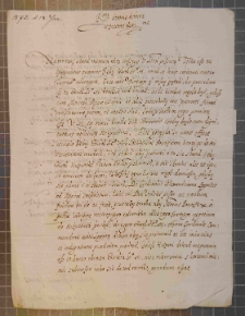 [List Stanisława Kłodzińskiego do podkanclerzego Franciszka Krasińskiego], Neapol, 18 I 1572