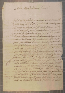 [List Scypiona Catapaniego do Bernardo Fogliuola], Padwa, 16 VIII [1560]