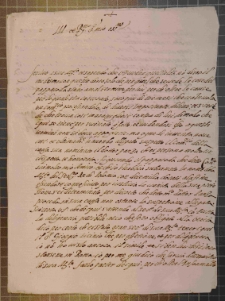 [List Camillo Brancacci do podkanclerzego Franciszka Krasińskiego], Neapol, 18 VI 1569