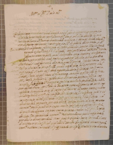 [List Camillo Brancacci do podkanclerzego Franciszka Krasińskiego], Neapol, 27 IX 1569