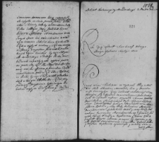 Kontumacja w sprawie Oredeńskiego z Marcinkiewiczem, 6 IX 1762 r.
