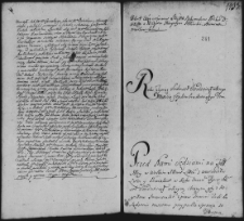 Dekret w sprawie Bohomolców z Petkińskim, 10 IX 1762 r.