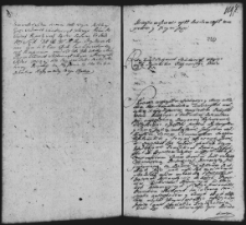 Remisja w sprawie Koziełłów z Wazgirdem, 11 IX 1762 r.