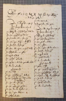 „Der Hochfürstlichen H. H. H. Printzesin Tafel und Küche zettel”, Bez miejsca, 19-25 VI 1701