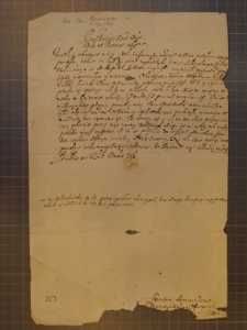 List Adama Kazimierza Oporowicza do Marcjana Wituskiego z 14 II 1653 r.