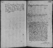 Remisja w sprawie Pleskich z Pleskimi, 11 IX 1762 r.