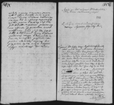 Remisja w sprawie Usakowskich z Mackiewiczami, 11 IX 1762 r.