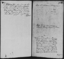 Remisja w sprawie Tubieliwiczów z Kurynowiczami, 11 IX 1762 r.