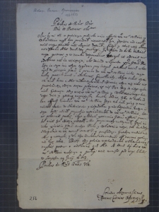 List Adama Kazimierza Oporowicza do Marcjana Wituskiego z 14 VI 1653 r.