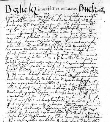 Balicki inscribit se casat Buchowsky