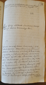 Remisja per generalem w sprawie pomiędzy Aleksandrowiczami a Piórami, 12 III 1763