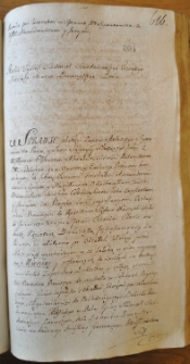 Remisja per generalem w sprawie pomiędzy Antonim Szymanowiczem a Akexandrowiczami i innymi, 12 III 1763