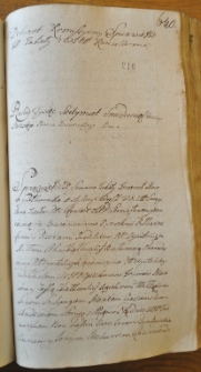 Dekret remisyjny w sprawie pomiędzy Szymonem Zabiełłą a Kusztelkami, 12 III 1763