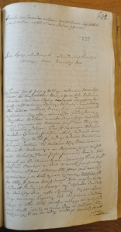 Remisja per generalem w sprawie pomiędzy Pacami a Siemieradzkimi i innymi, 12 III 1763