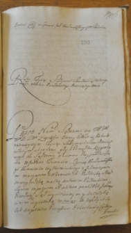 Dekret w sprawie pomiędzy Kurdwanowskim a Podleskimi, 29 X 1762