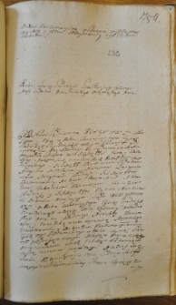 Dekret kontumacyjny w sprawie pomiędzy Wasilewskimi a Antonim Bosiackim i innymi, 29 X 1762