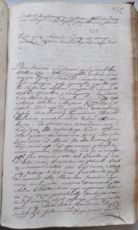 Dekret kontumacyjny w sprawie pomiędzy Hołowszczycami a plebanem krzyczewskim i innymi, 29 X 1762