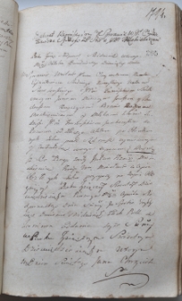 Dekret remisyjny w sprawie pomiędzy Chryzostomem Eidziałowiczem a Franciszkiem Strulczaszym, 29 X 1762