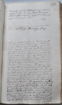 Dekret oczywisty w sprawie Ignacego Massalskiego a Flemingiem i innymi, 29 X 1762