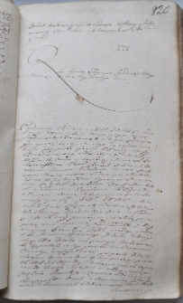 Dekret kontumacyjny w sprawie pomiędzy Steckiewiczówną a Ciechanowieckimi i innymi, 30 X 1762