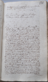 Dekret kontumacyjny w sprawie pomiędzy Frąckiewiczową a Dmochowskimi, 30 X 1762