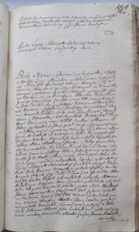 Dekret kontumacyjny w sprawie pomiędzy Jakowickim a karmelitami konwentu grodzieńskiego i innymi, 30 X 1762