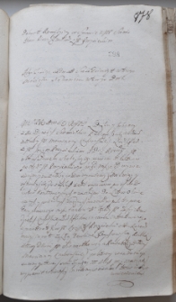 Dekret remisyjny w sprawie pomiędzy Szemiotami a Przysieckimi, 2 XI 1762