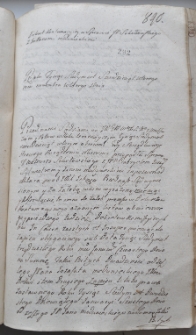 Dekret kontumacyjny w sprawie pomiędzy Sokołowskimi a Medunickimi, 2 XI 1762