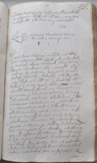 Dekret kontumacyjny w sprawie pomiędzy Białym a Bułhakami i Szweciłami, 3 XI 1762