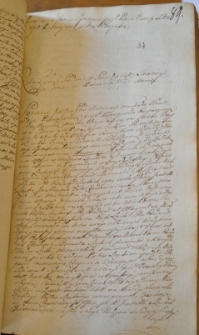 Remisja per generalem w sprawie Antoniego Michała Paca z Kunegundą Ruszczycową, 12 III 1763