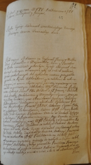Dekret w sprawie pomiędzy Pietkiewiczami z Żurłajami i innymi, 12 III 1763
