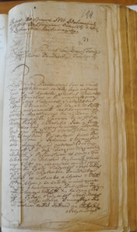 Dekret w sprawie pomiędzy Wolczaskimi a Bułharynami, 23 III 1763