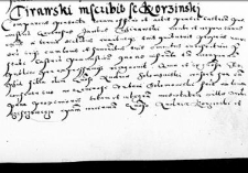 Tirawski inscribit se Korzinsky