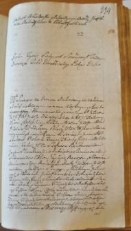 Dekret podkomorski i inkwizycyjny pomiędzy Mokrzyckimi a Pokroszyńskimi, 25 II 1763