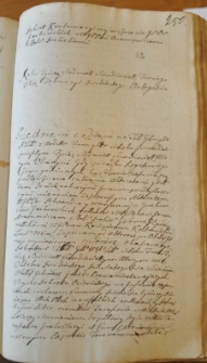 Dekret kontumacyjny w sprawie pomiędzy Jackowskimi a Aramowiczami, 25 II 1763