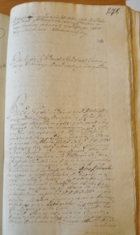 Dekret w sprawie pomiędzy Marcinem Bułhakiem a Mogilnickimi, 28 II 1763