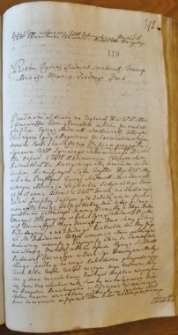 Dekret w sprawie Jakowickiego z Kazimierzem Chlewińskim, 7 III 1763