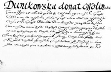 Dunikowski donat Ossolinski